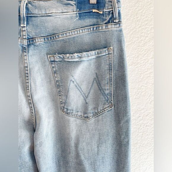 Mother Superior The Spitfire Sneak Wide Leg Baggy Jeans 33 NWT - Picture 13 of 16